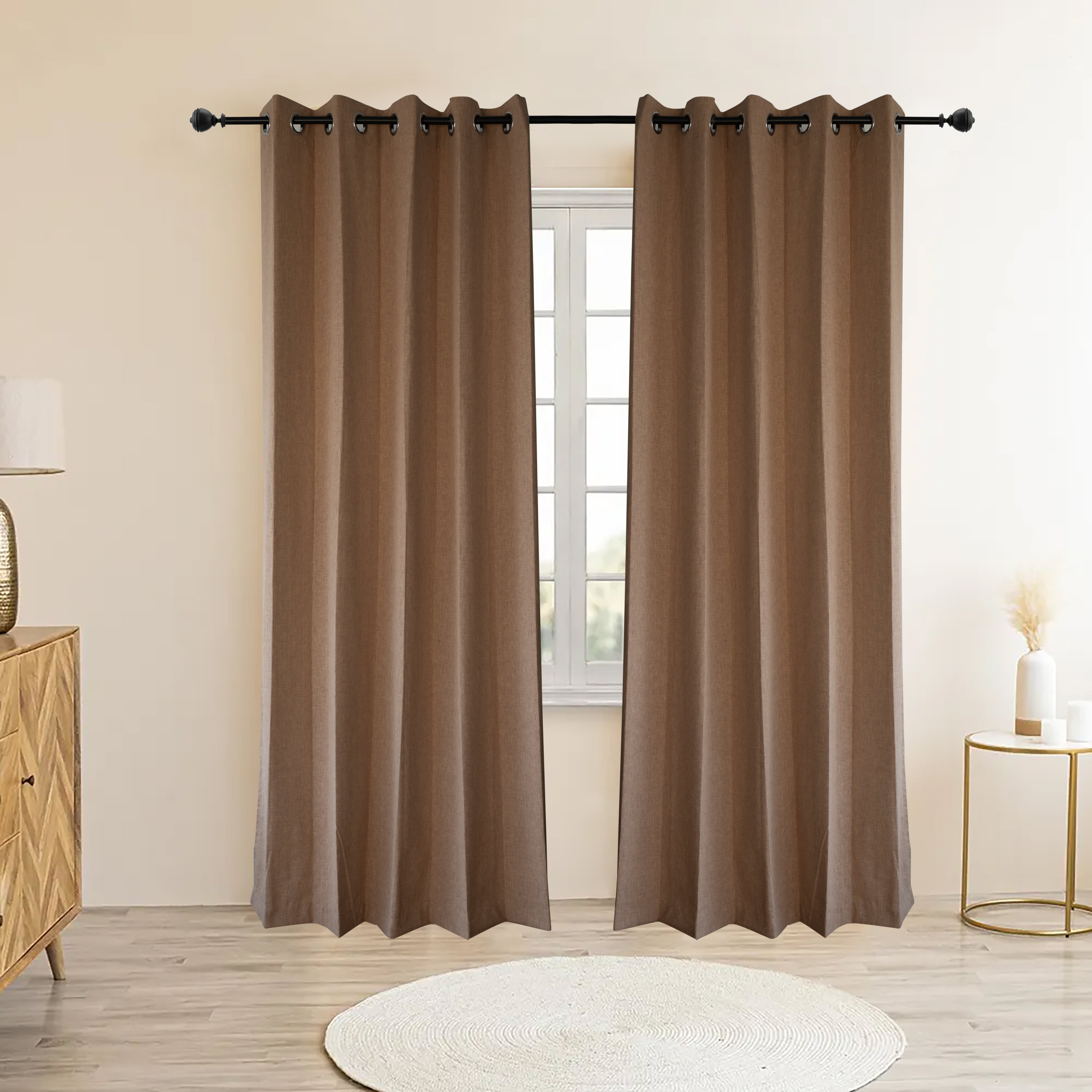 The Everyday Solid Curtain