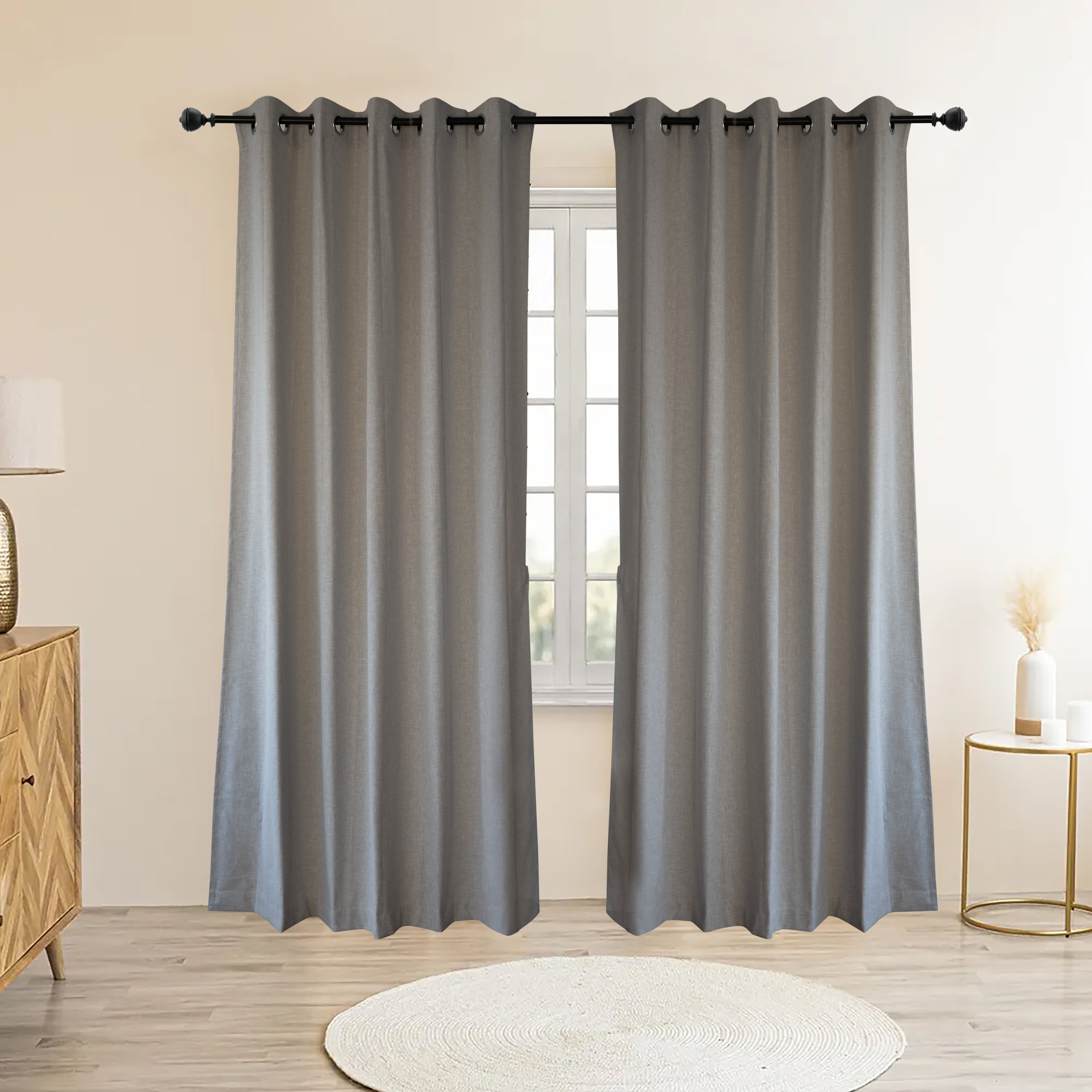 The Everyday Solid Curtain