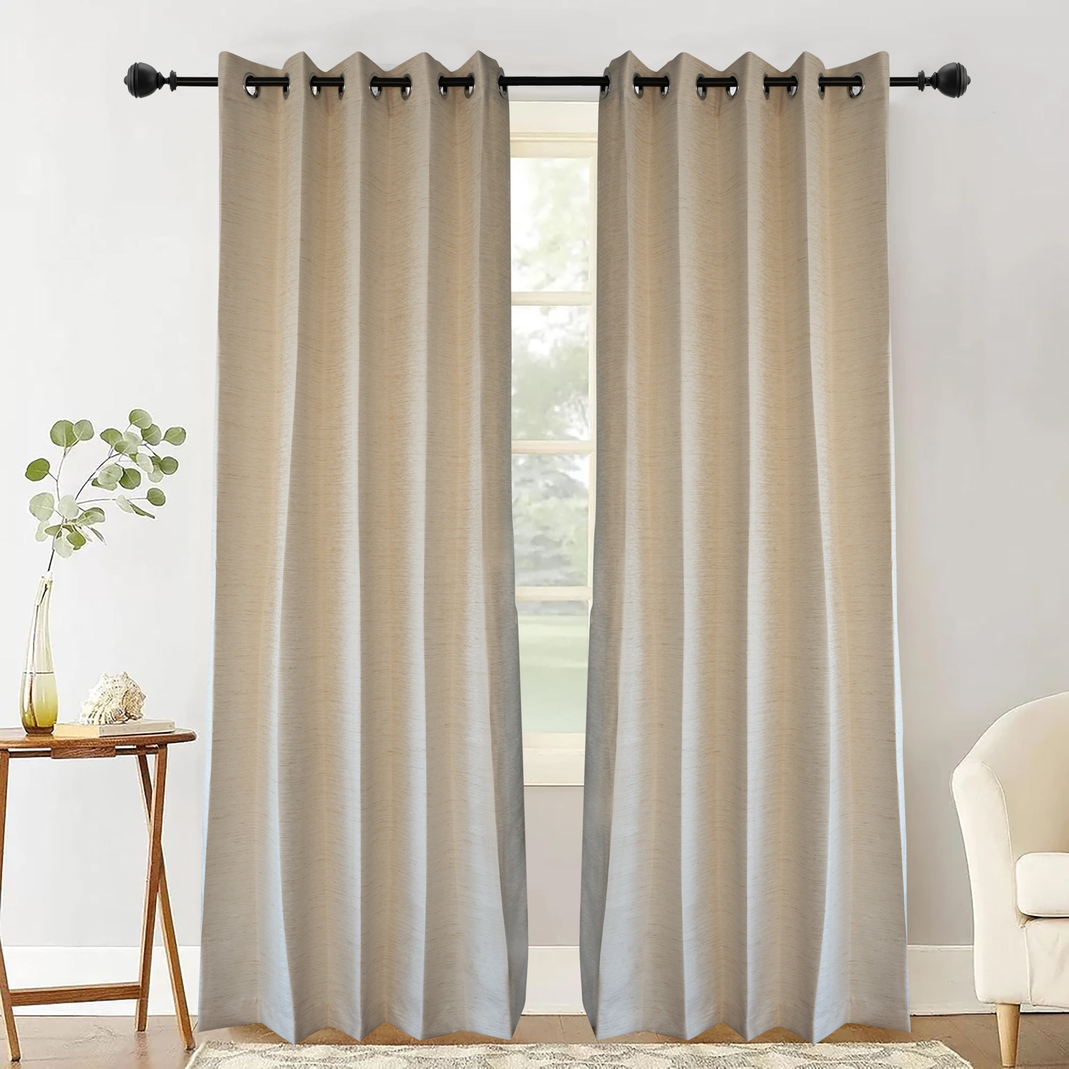 Subtle-Sheen Curtain
